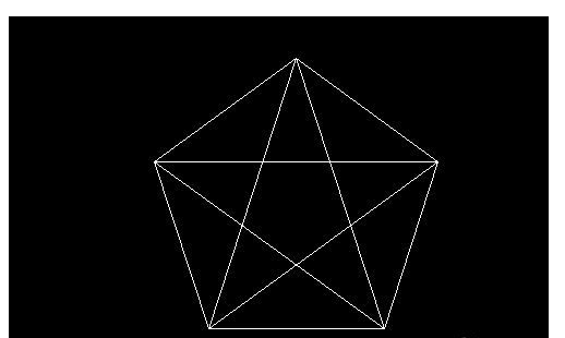 2.png CAD如何快速畫五角星