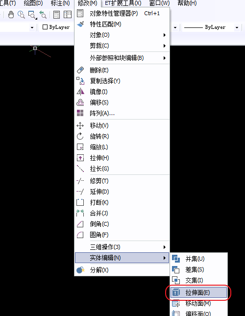 CAD無(wú)法拉伸，選擇不了面