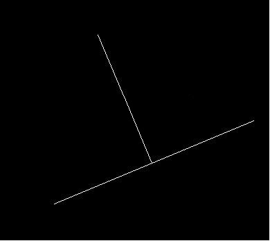 CAD中怎么快速畫(huà)出垂直線 CAD中怎么快速畫(huà)出垂直線