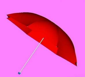 CAD雨傘建模教程 CAD雨傘建模教程