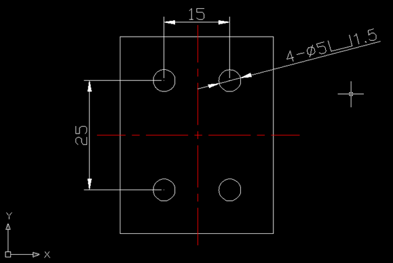CAD標(biāo)注圖紙插入沉頭符號(hào)的步驟 CAD標(biāo)注圖紙插入沉頭符號(hào)的步驟