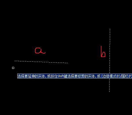 CAD中如何使用延伸直線命令 CAD中如何使用延伸直線命令